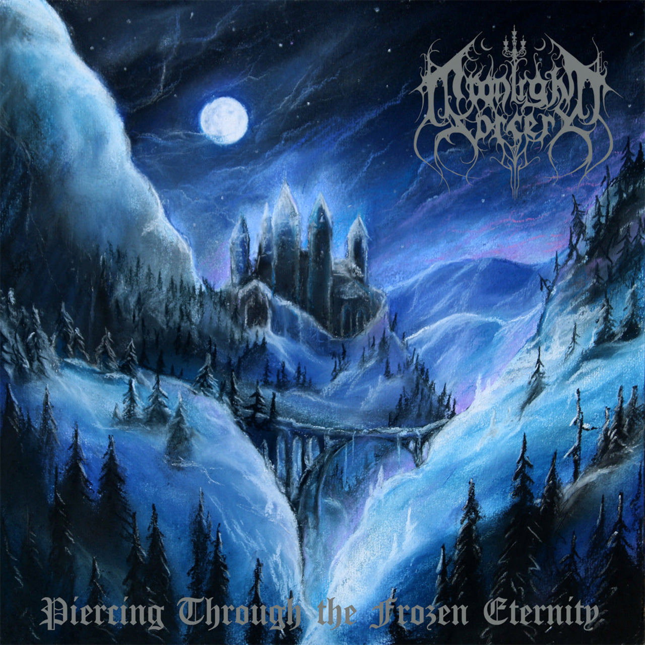 Moonlight Sorcery - Piercing Through the Frozen Eternity (Clear Edition) (LP)