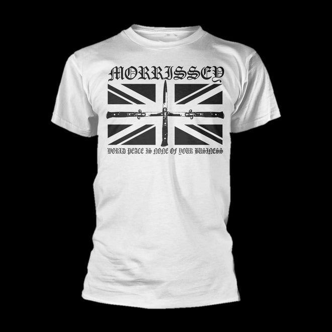 Morrissey - World Peace is None of Your Business (Flick Knife) (T-Shirt)