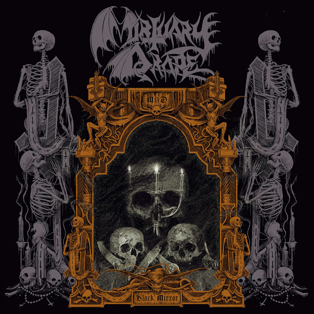 Mortuary Drape - Black Mirror (CD)