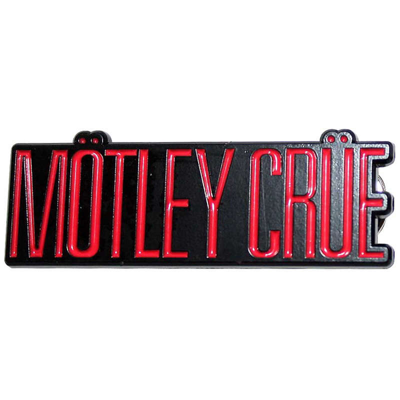 Motley Crue - Red Logo (Metal Pin)