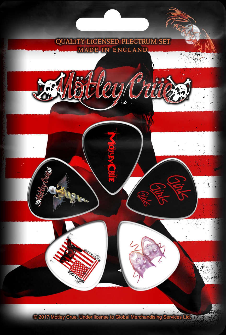 Motley Crue - Red, White & Crue (Plectrum Pack)