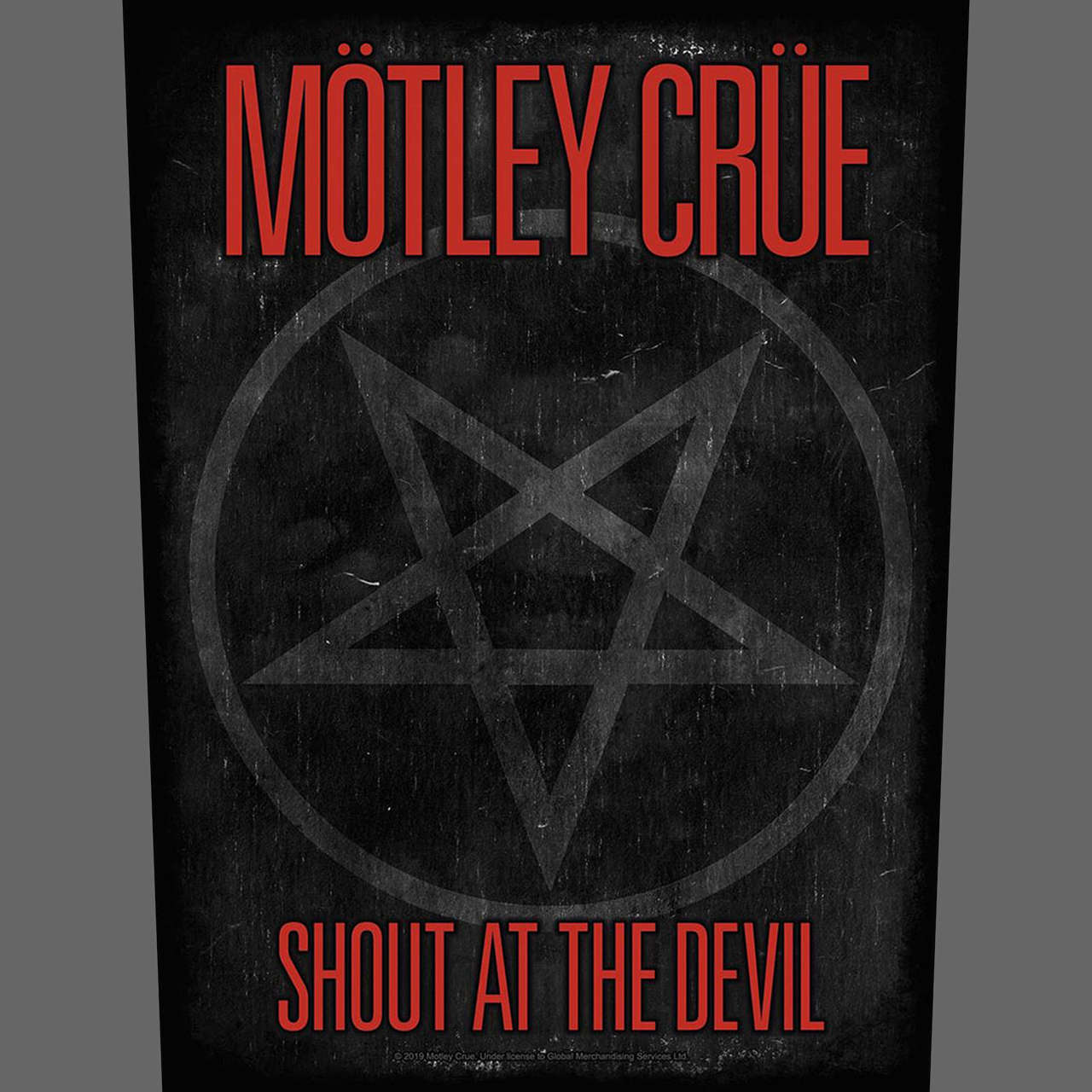 Motley Crue - Shout at the Devil (Backpatch)