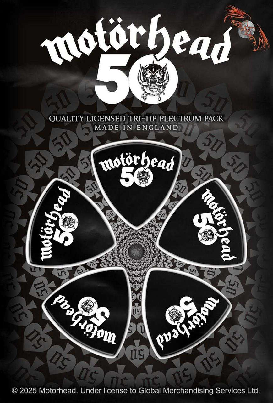Motorhead - 50 (Tri-Tip) (Plectrum Pack)