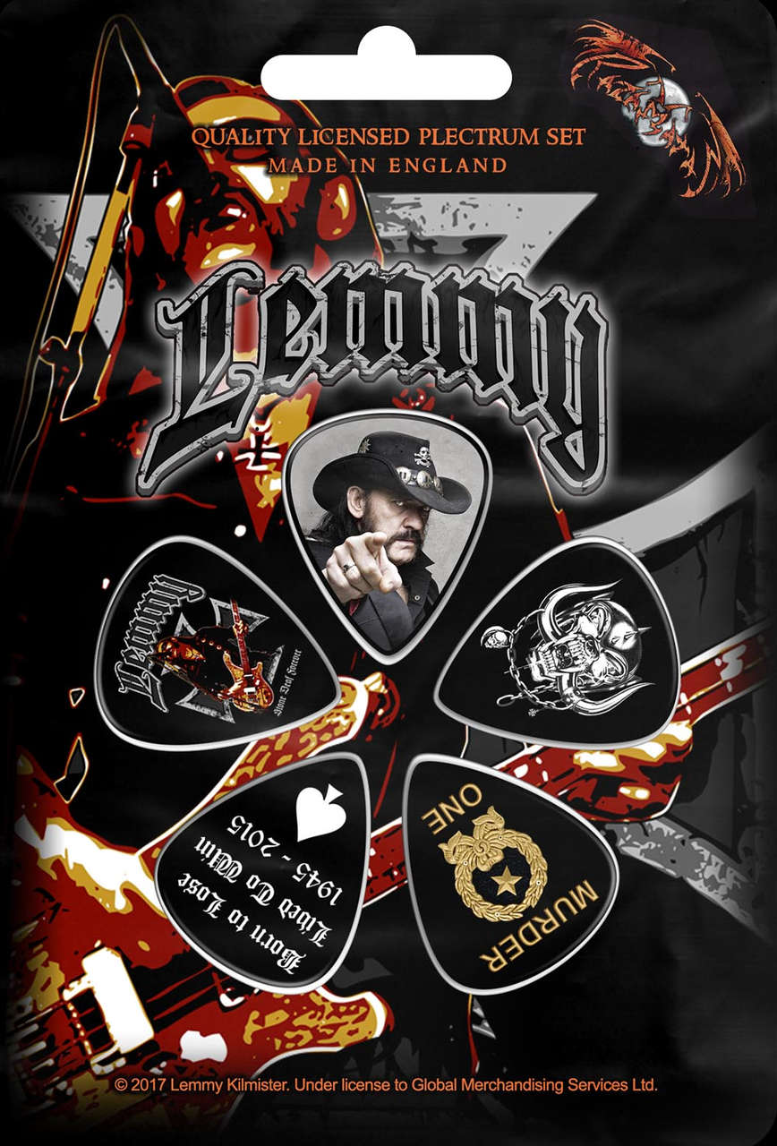 Motorhead - Lemmy (Plectrum Pack)