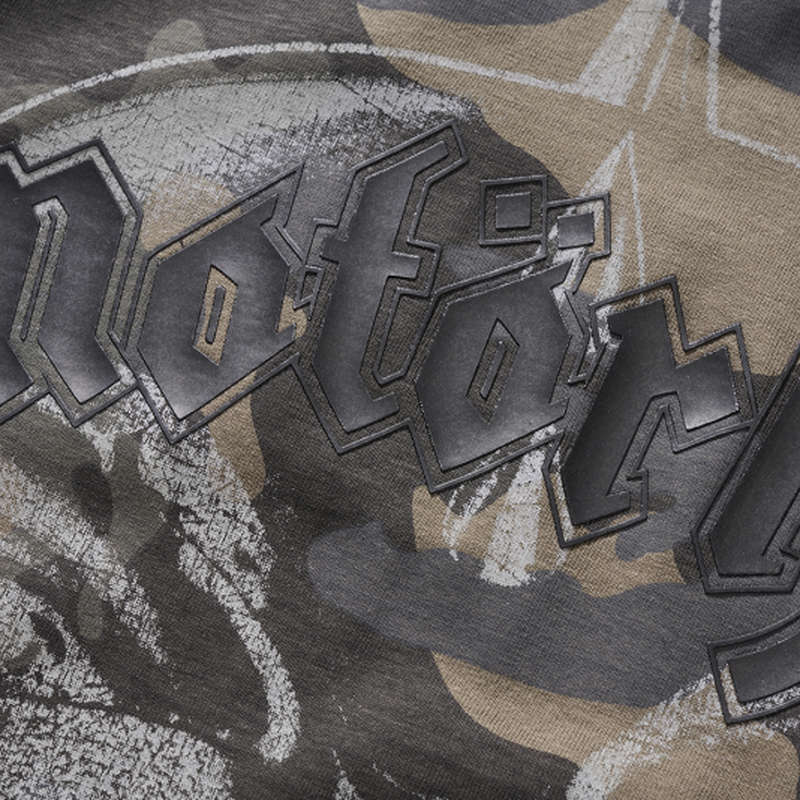 Motorhead - Logo & Snaggletooth (Camo) (T-Shirt)