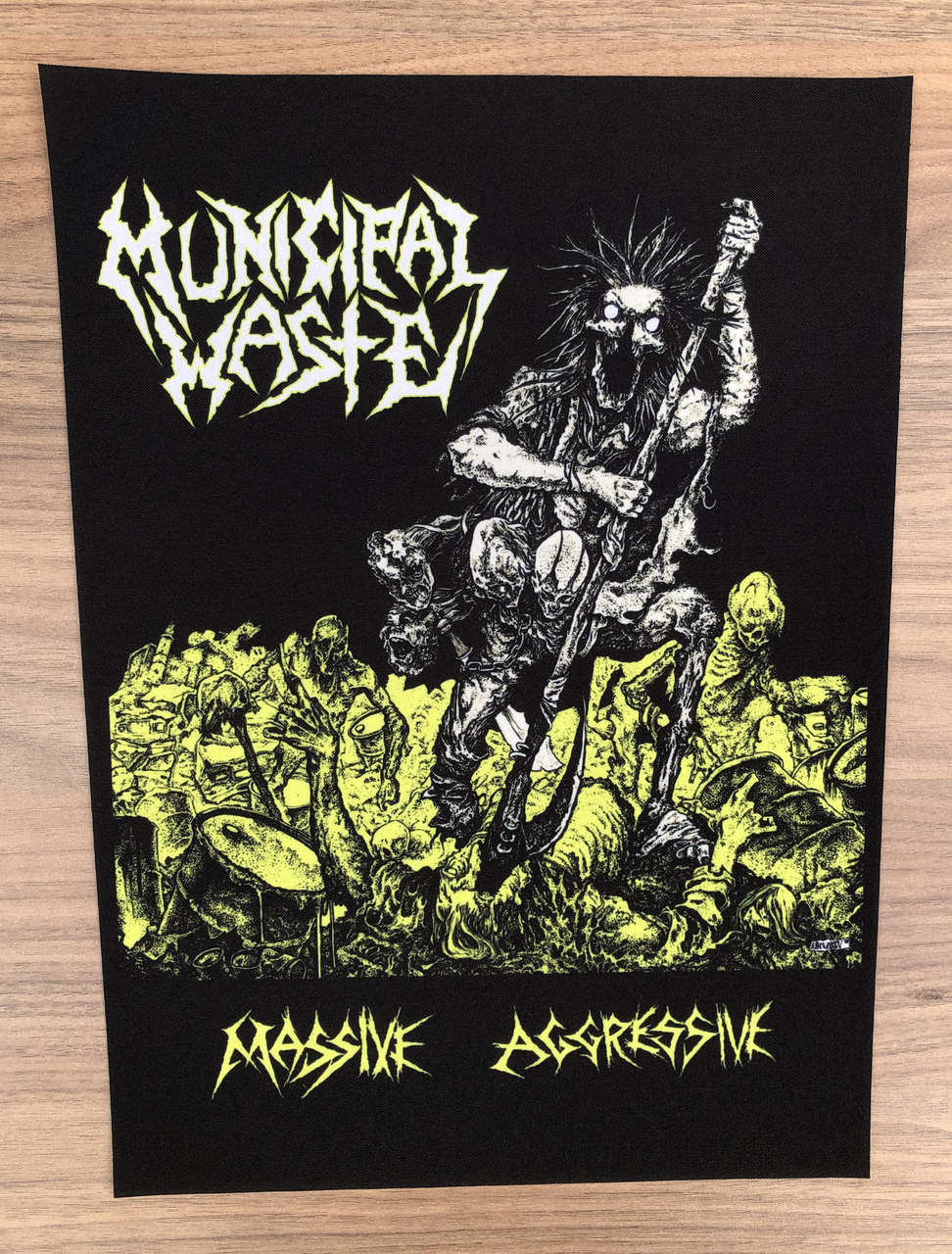 Municipal Waste - Massive Aggressive (Backpatch)