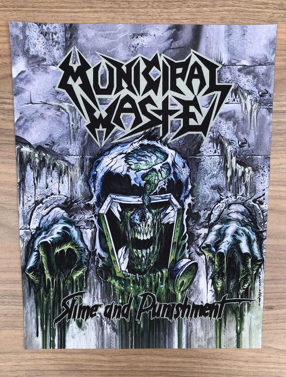 Municipal Waste - Slime and Punishment (Backpatch)