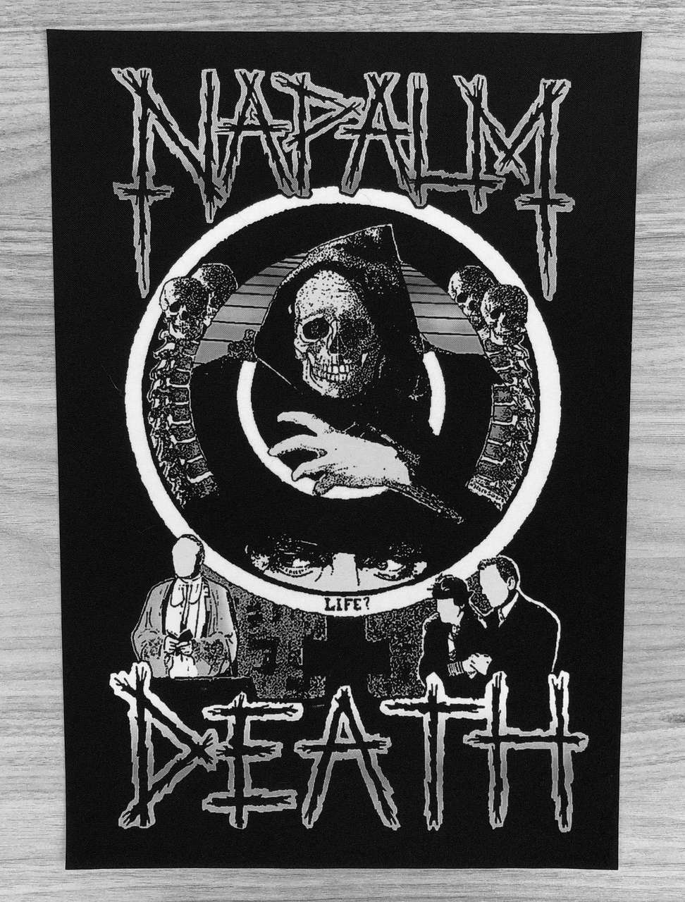 Napalm Death - Life? (Backpatch)