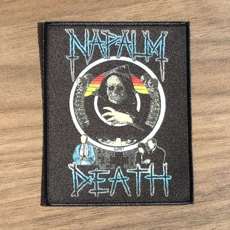 Napalm Death - Life? (Colour) (Printed Patch)