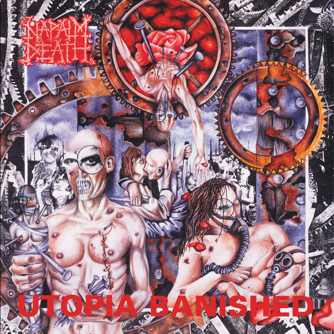 Napalm Death - Utopia Banished (2025 Reissue) (White Edition) (LP)