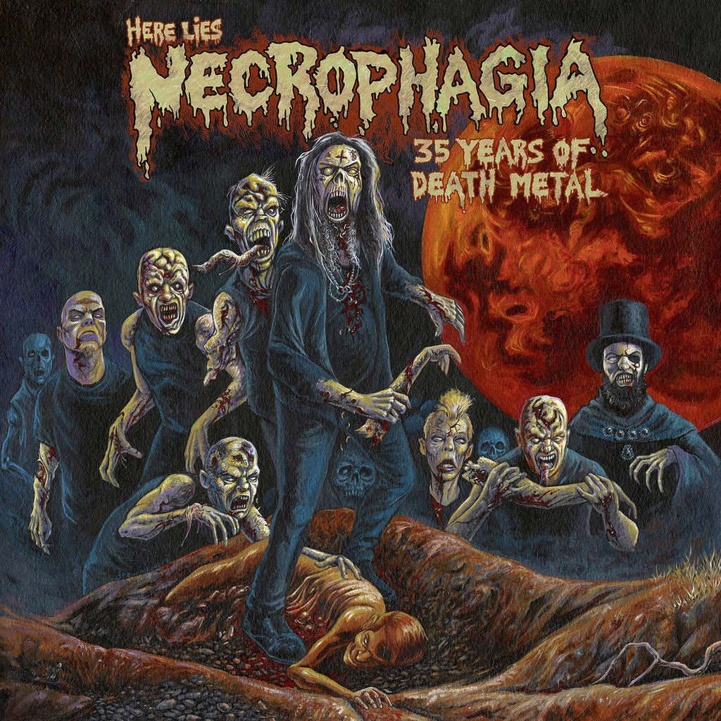 Necrophagia - Here Lies Necrophagia: 35 Years of Death Metal (CD)