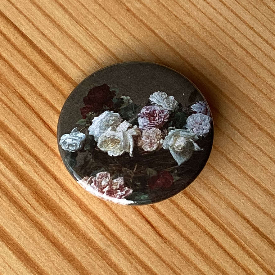 New Order - Power, Corruption & Lies (Badge)