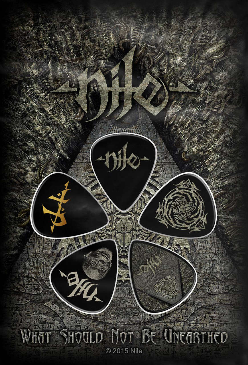 Nile - What Should Not Be Unearthed (Plectrum Pack)