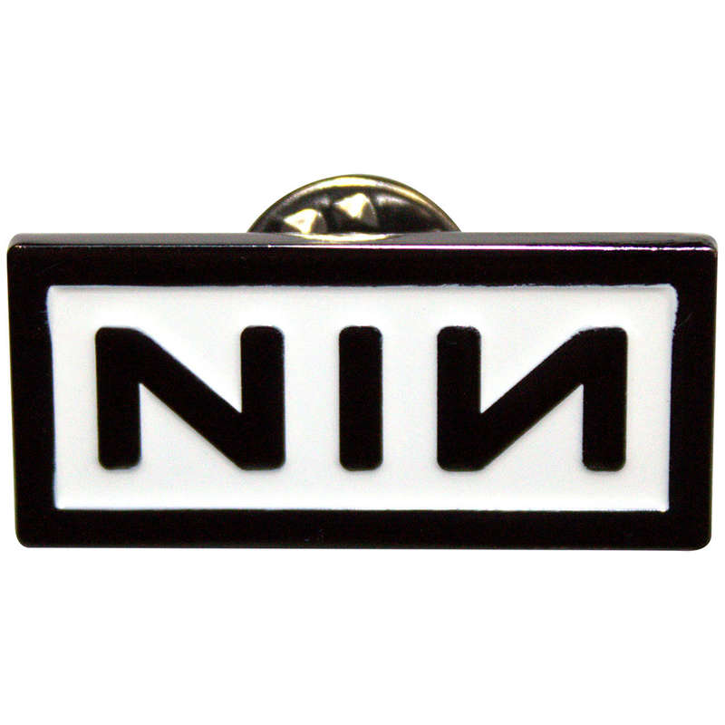 Nine Inch Nails - Black Logo (Metal Pin)