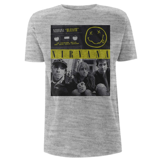 Nirvana - Bleach (Tape Photo) (T-Shirt)