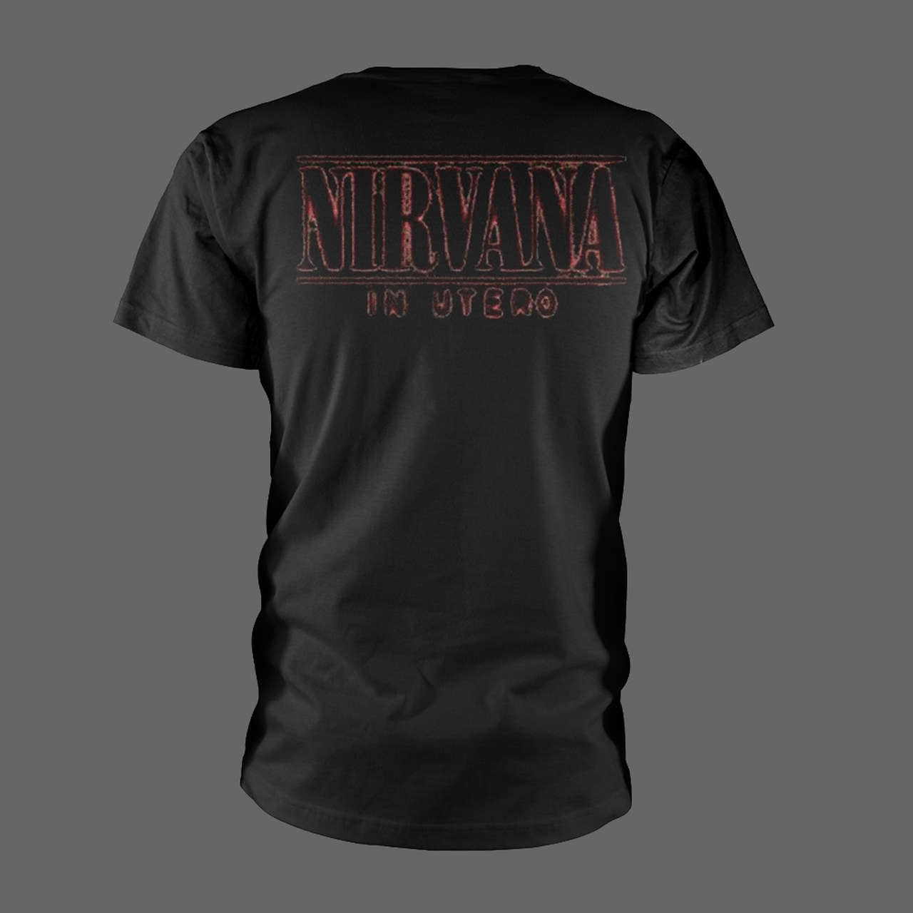 Nirvana - In Utero (Outline) (Black) (T-Shirt)