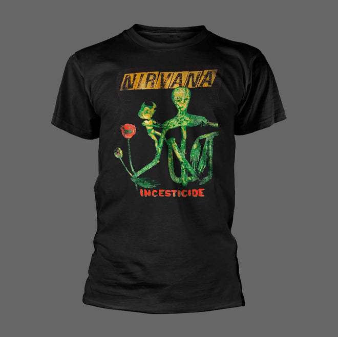 Nirvana - Incesticide (Black) (T-Shirt)