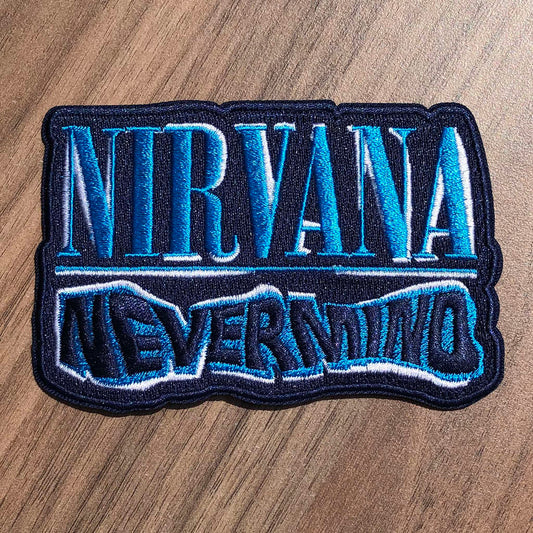 Nirvana - Nevermind (Title) (Embroidered Patch)