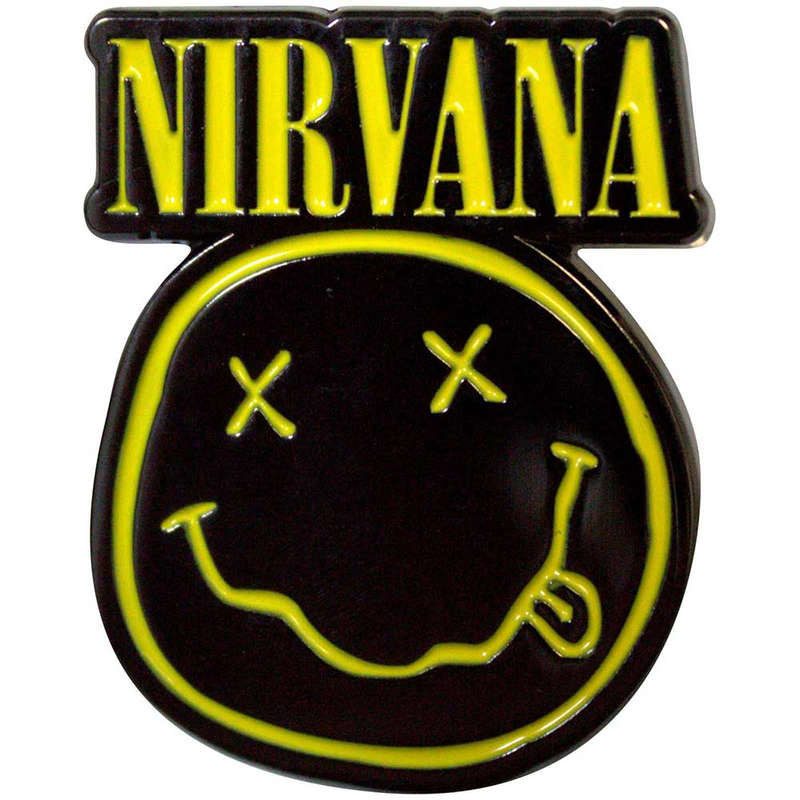 Nirvana - Smiley Face Logo (Metal Pin)