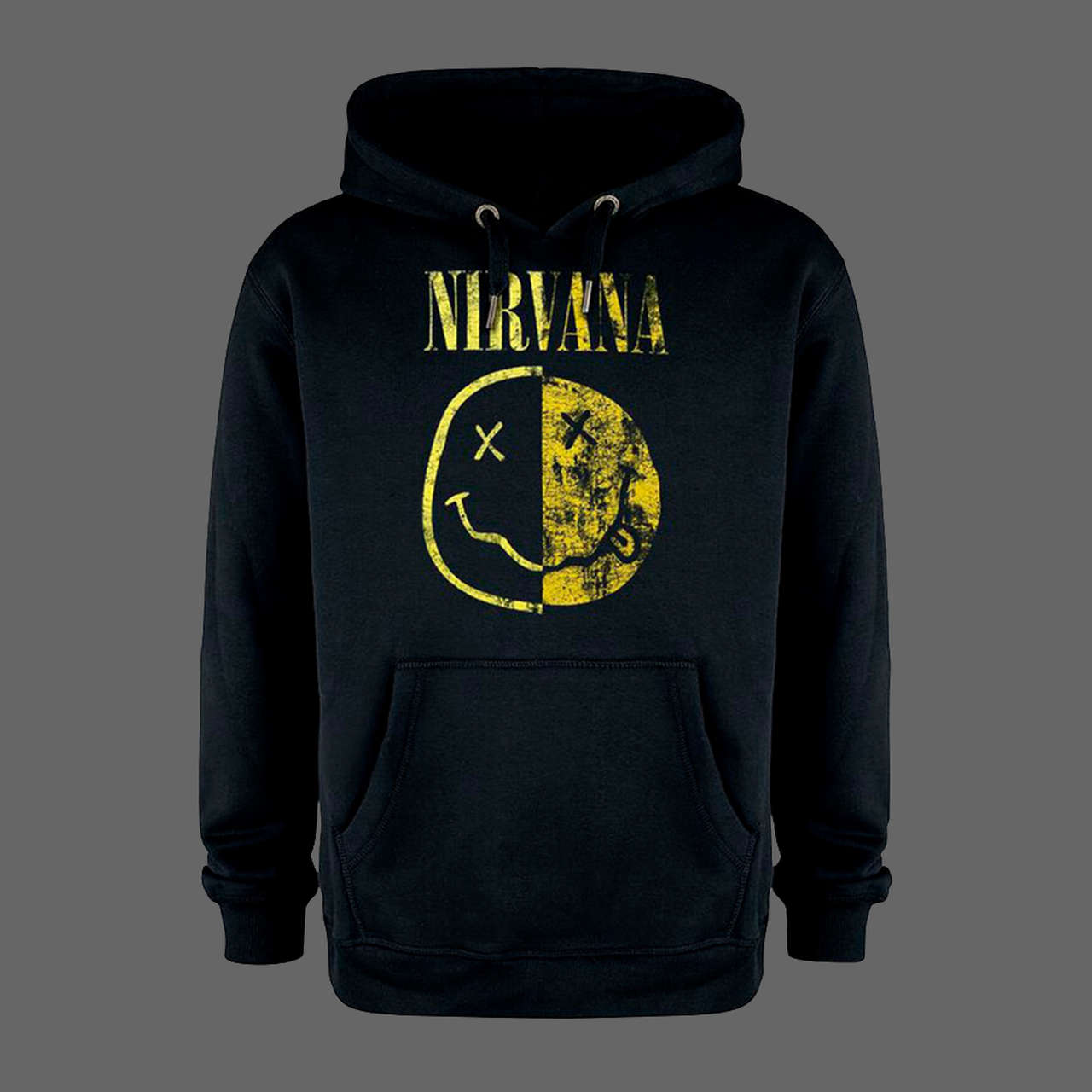 Nirvana - Spliced Smiley (Hoodie)