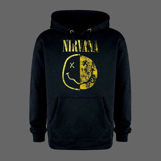 Nirvana - Spliced Smiley (Hoodie)