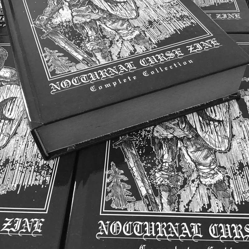 Nocturnal Curse Zine: Complete Collection (Hardcover Book)