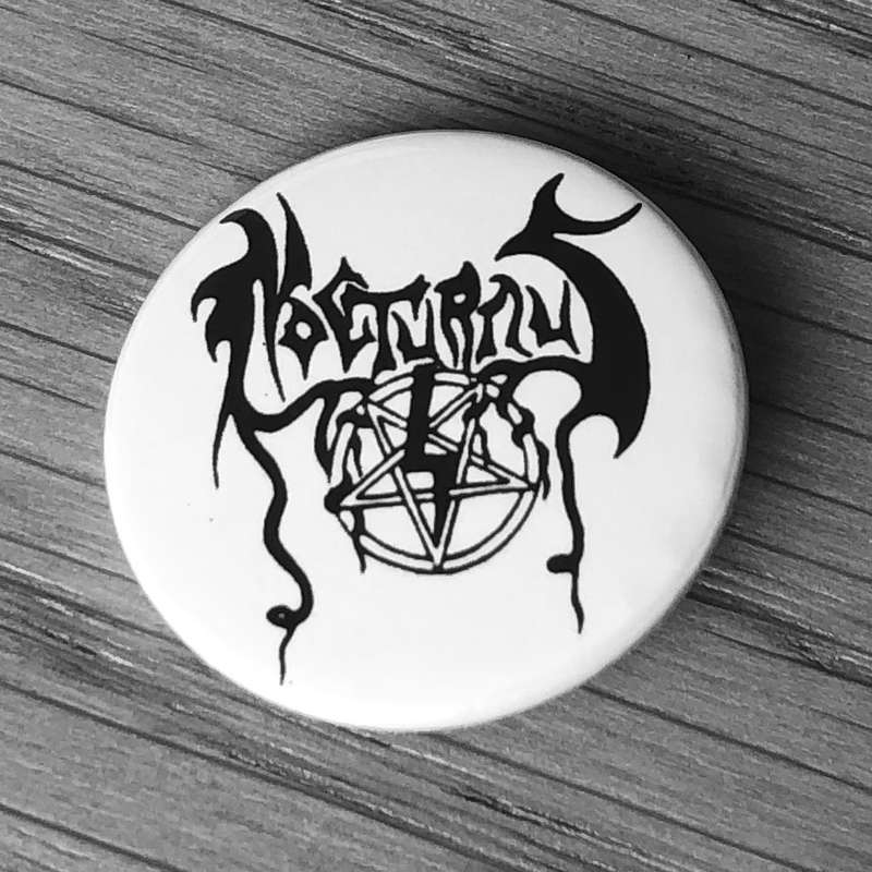 Nocturnus - Black Logo (Badge)