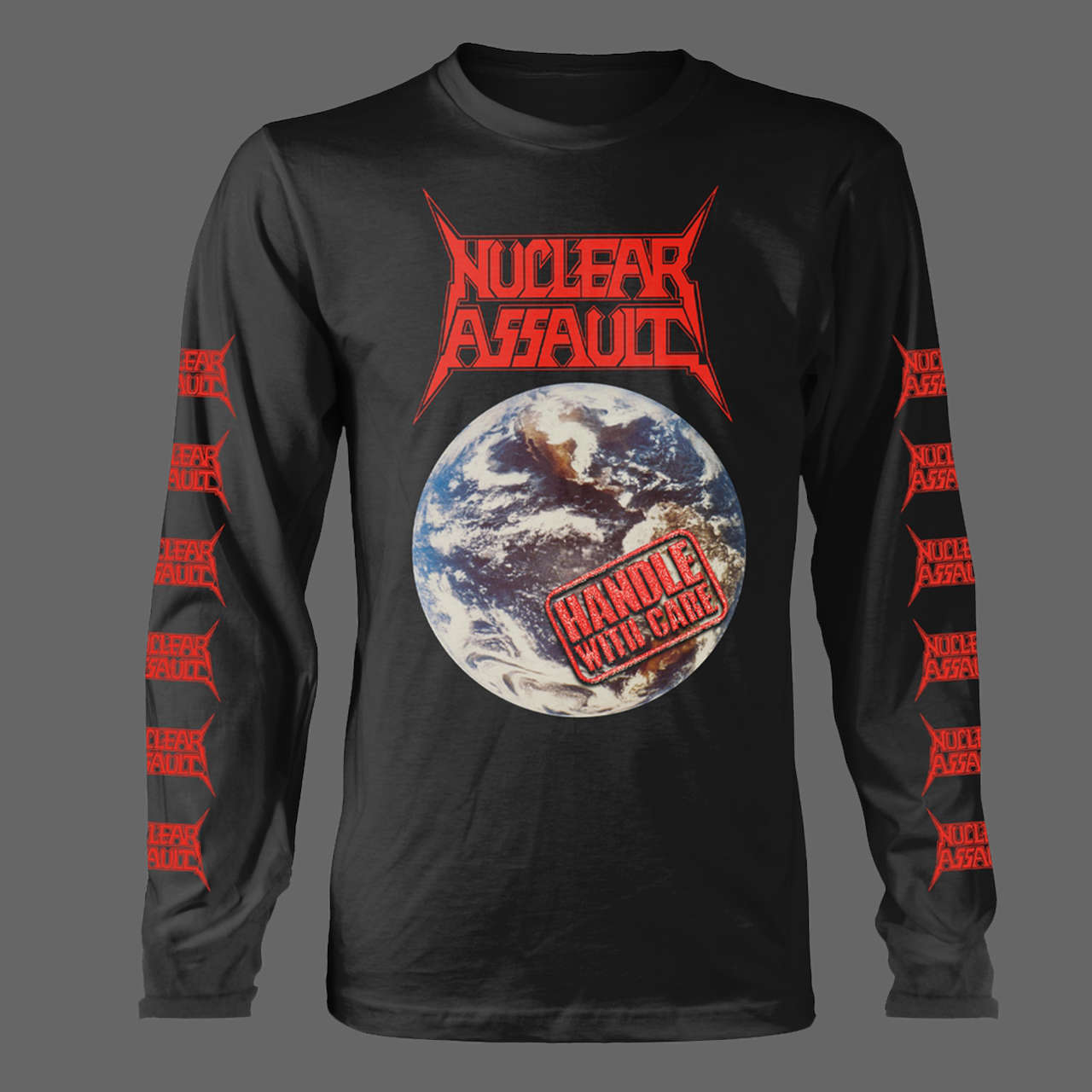Nuclear Assault - Handle with Care (Long Sleeve T-Shirt - Released: 25 September 2026)