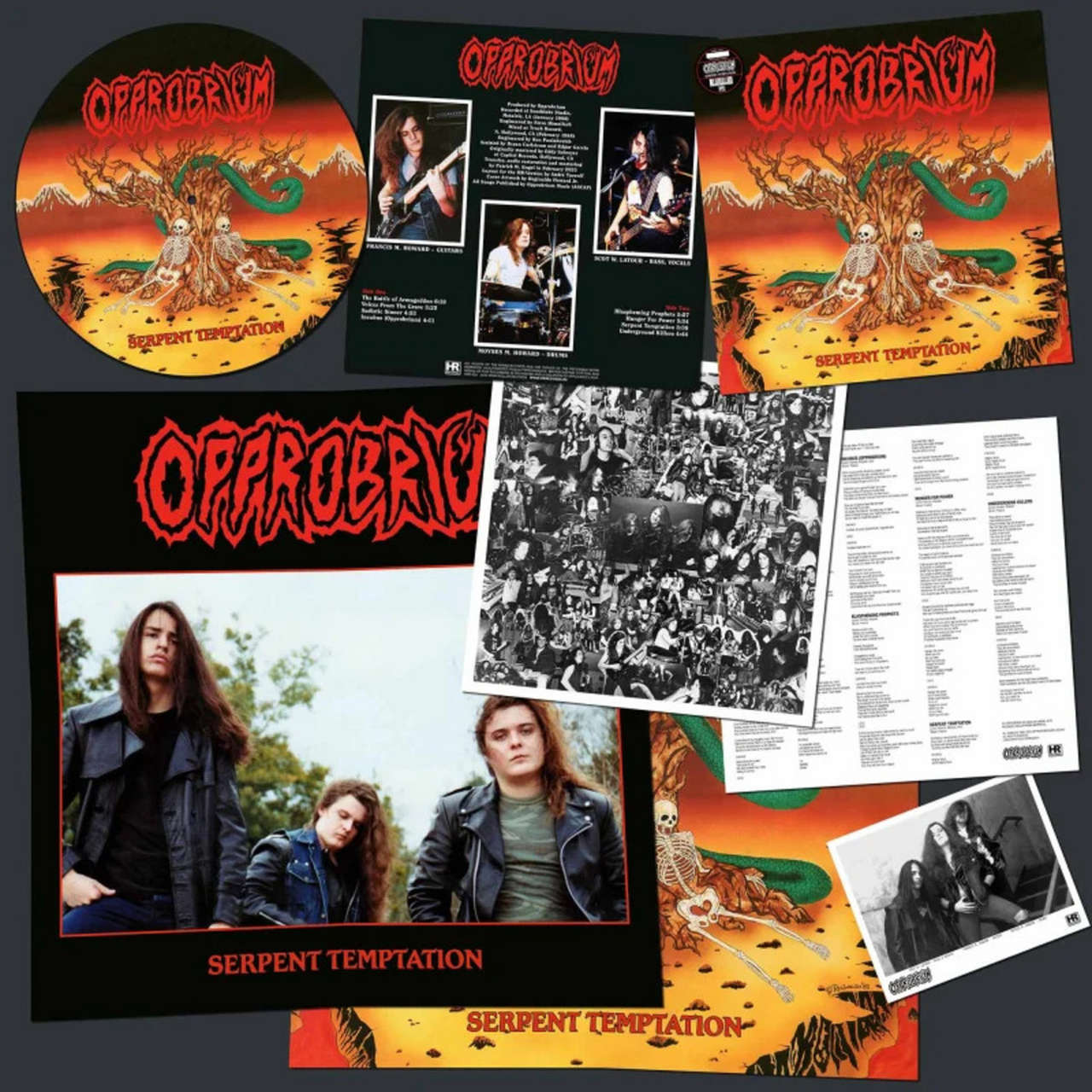 【中古】 Temptation of Our Own Demise FortyDaysRain Opprobrium - Serpent Temptation (2023 Reissue) (Picture Disc