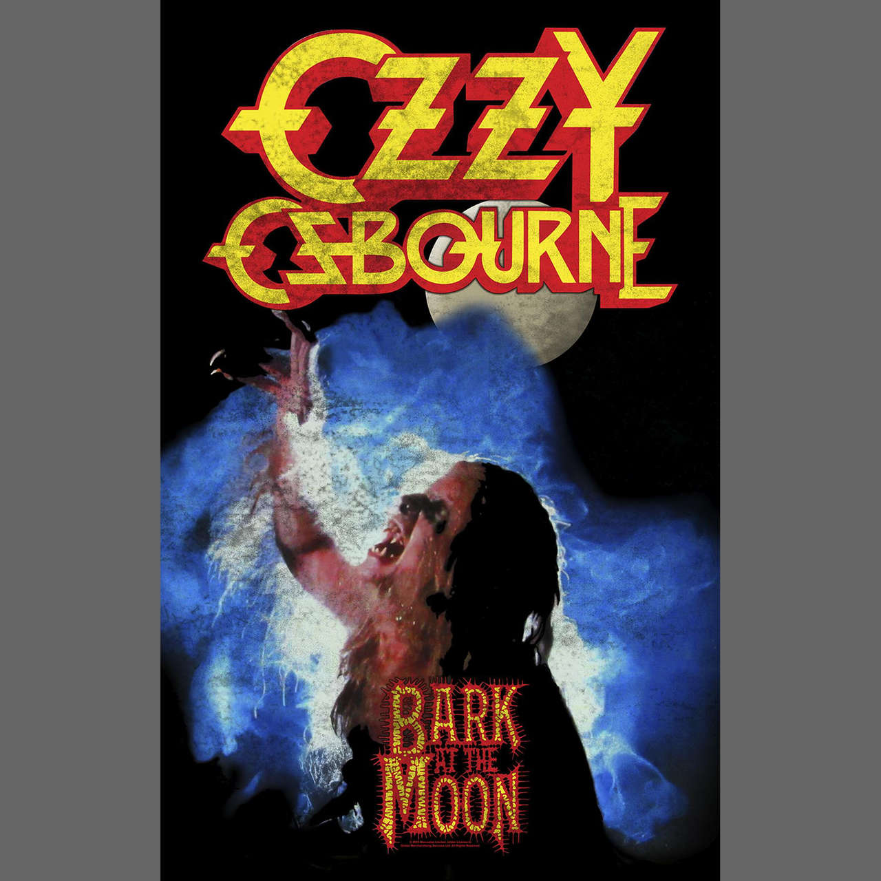 Ozzy Osbourne - Bark at the Moon (Textile Poster)
