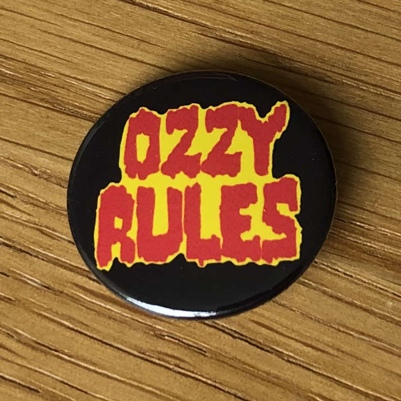 Ozzy Osbourne - Ozzy Rules (Badge)