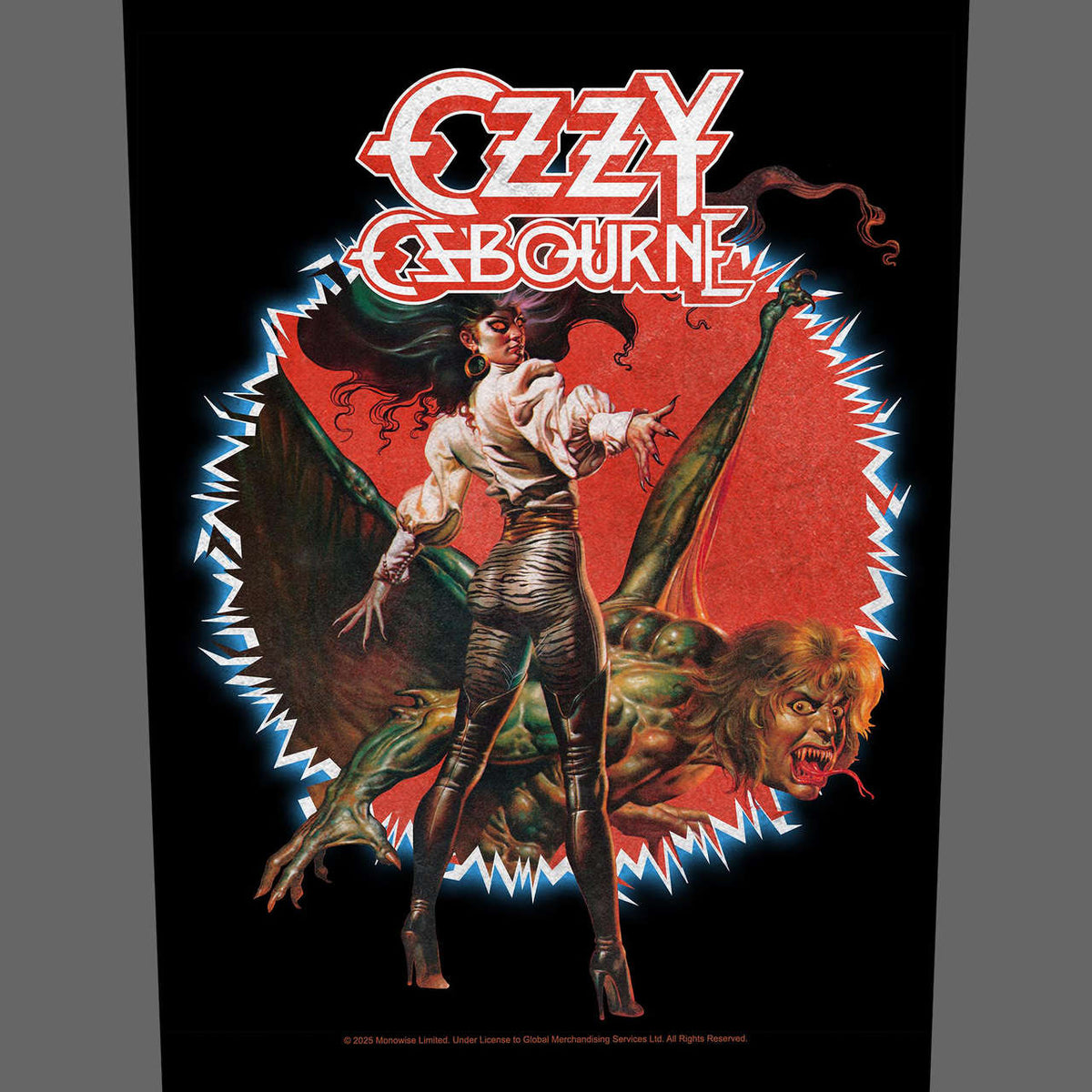 Ozzy Osbourne - The Ultimate Sin (Backpatch)
