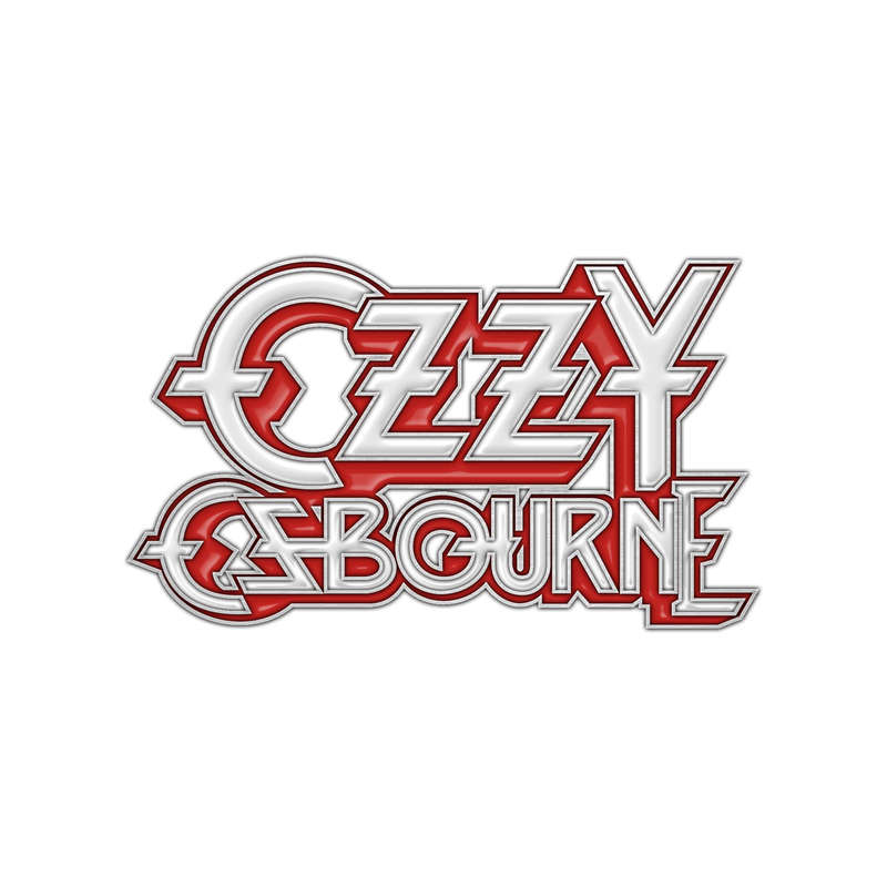 Ozzy Osbourne - White Logo (Metal Pin)