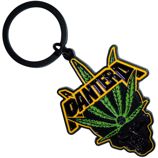 Pantera - Leaf Skull (Keyring)