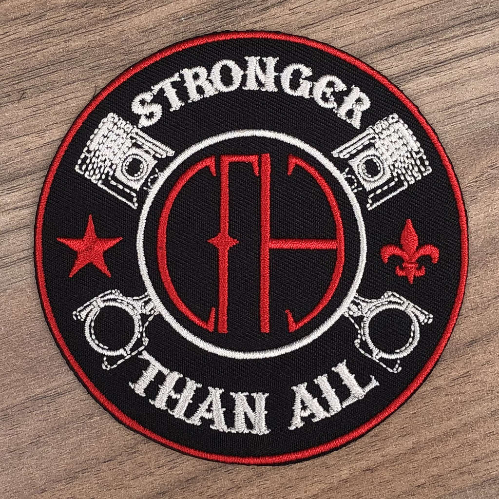 Pantera - Stronger Than All (Circle) (Embroidered Patch)