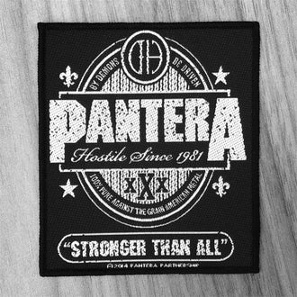 Pantera - Stronger Than All (Woven Patch)