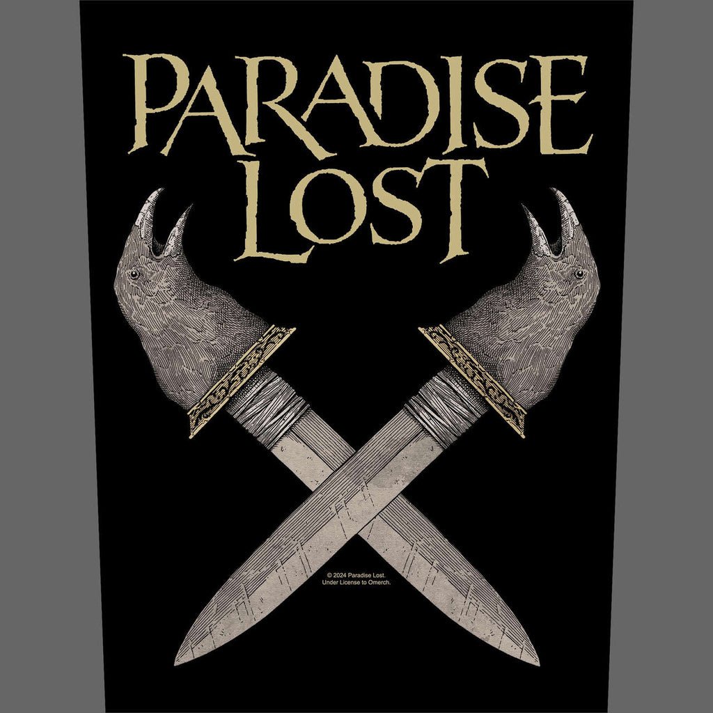 Paradise Lost - Obsidian (Daggers) (Backpatch)