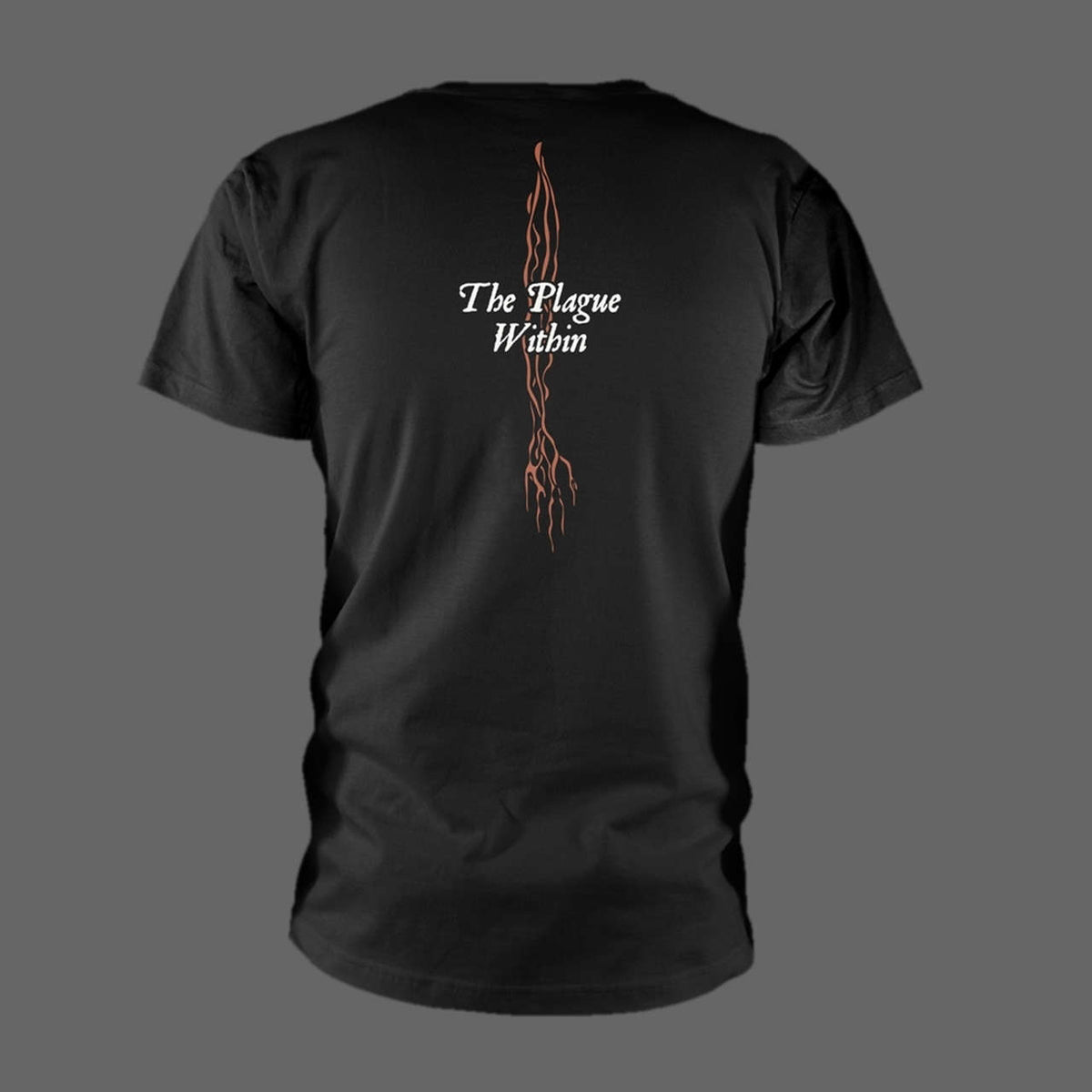 T-shirt Paradise Lost « The Plague Within » Noir - Unisexe, Neuf Avec étiquettes, Fabriqué Au Royaume-Uni