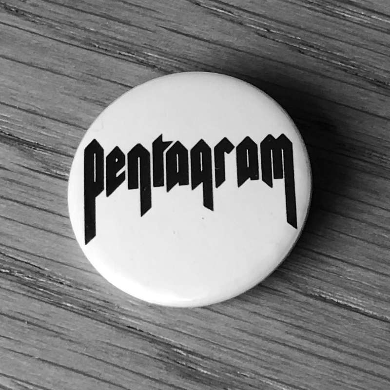 Pentagram - Black Logo (Badge)