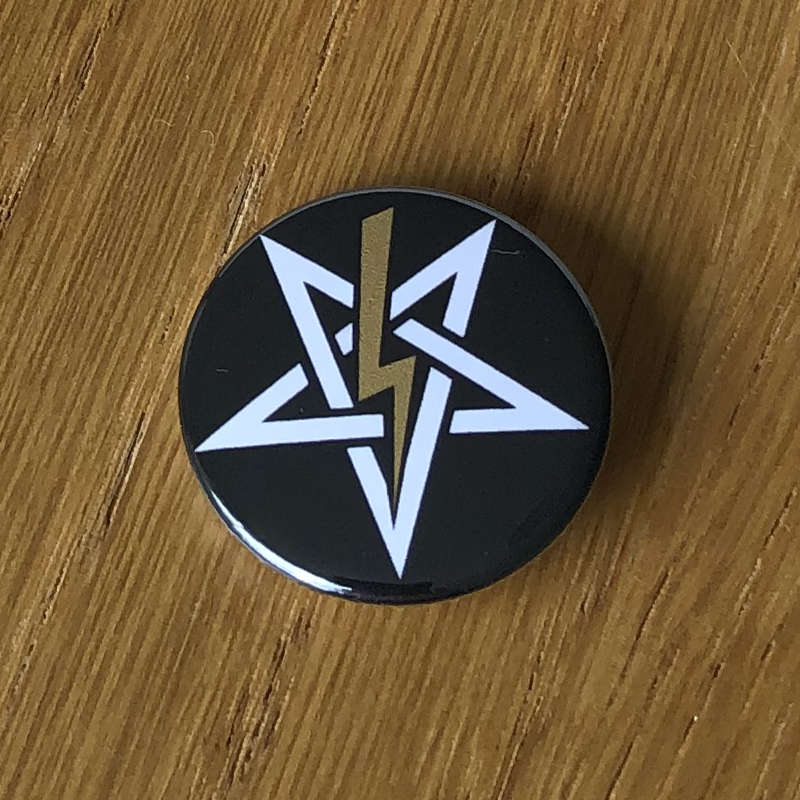 Pentagram & Gold Bolt (Badge)