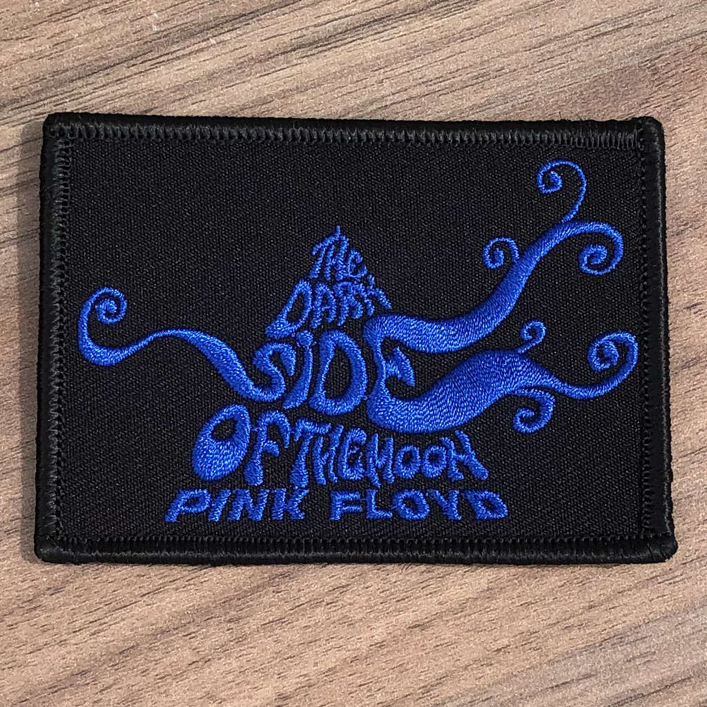 Pink Floyd - The Dark Side of the Moon (Blue) (Embroidered Patch)