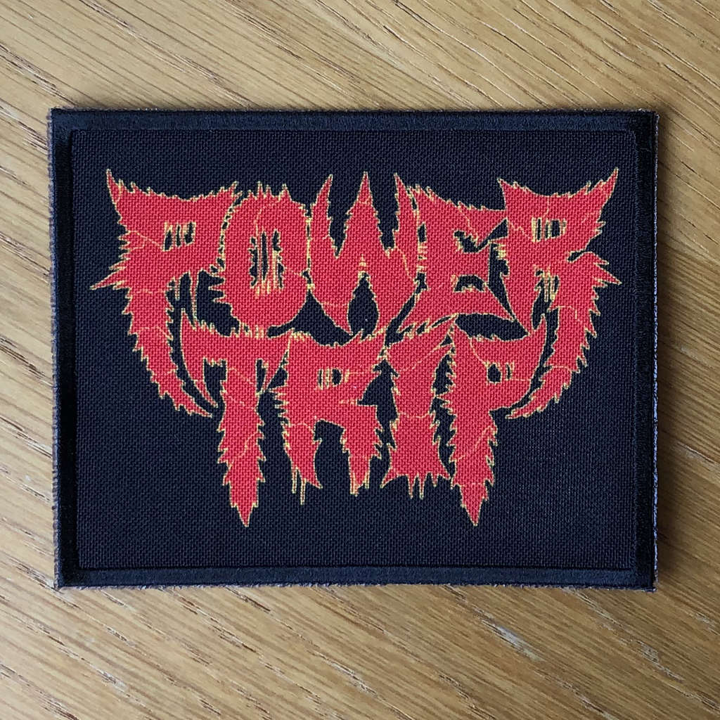 Power Trip - Red Logo (Printed Patch)