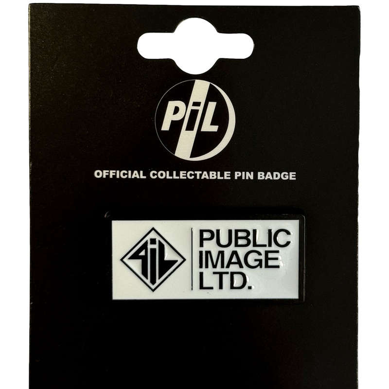 Public Image Ltd - New Logo (Rectangle) (Metal Pin)