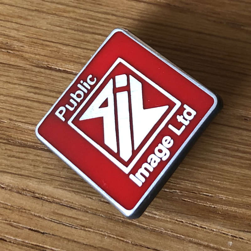 Public Image Ltd - New Logo (Red) (Metal Pin)