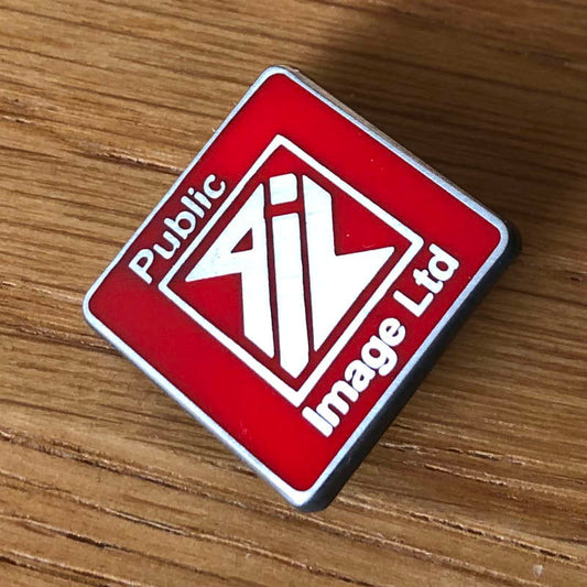 Public Image Ltd - New Logo (Red) (Metal Pin)