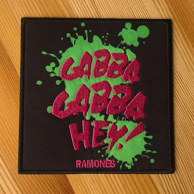 Ramones - Gabba Gabba Hey! (Woven Patch)