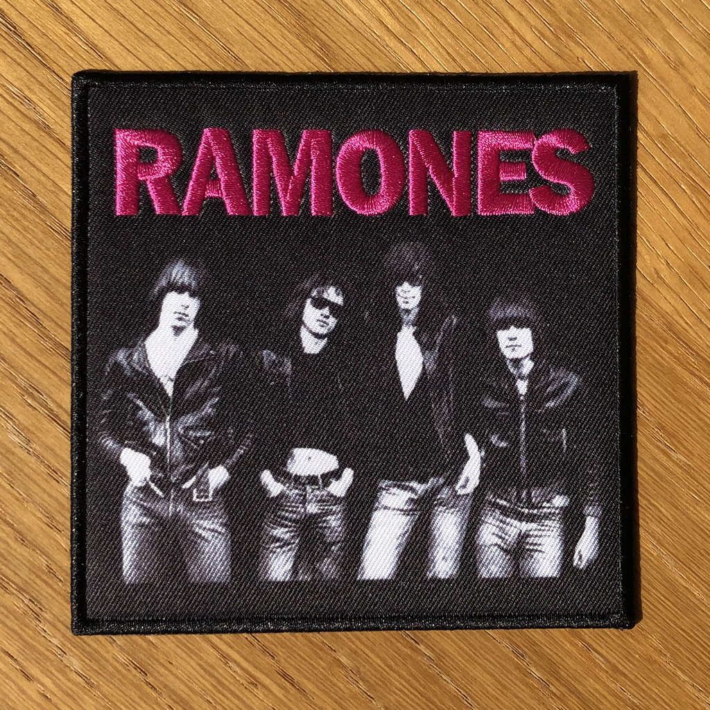 Ramones - Ramones (Pink Logo) (Embroidered Patch)