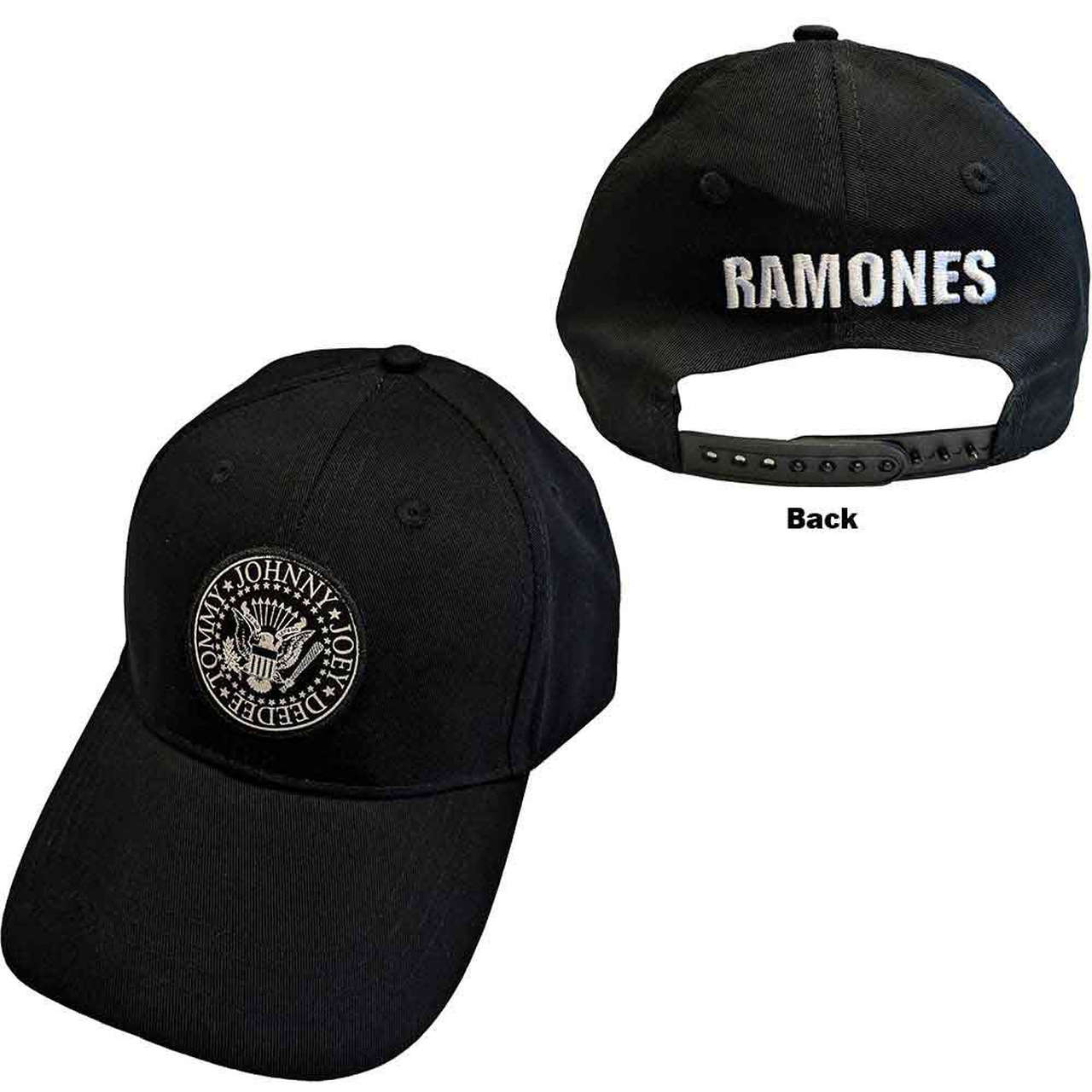 Ramones - Seal Logo (Black) (Cap)