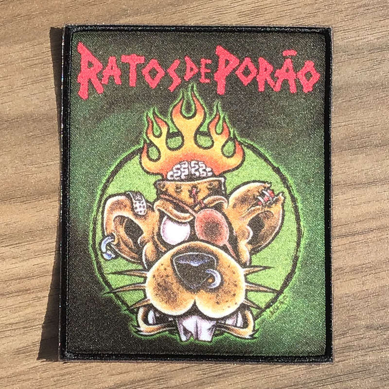 Ratos de Porao - Head Fire (Printed Patch)