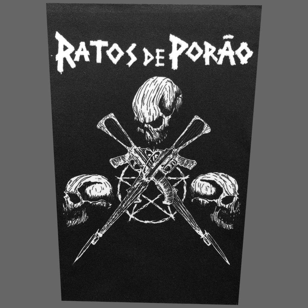 Ratos de Porao - Skulls (Backpatch)
